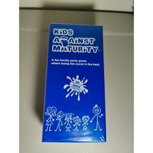 Kids Against Maturity Card Game - Extra Cards Edition NEW SEALED